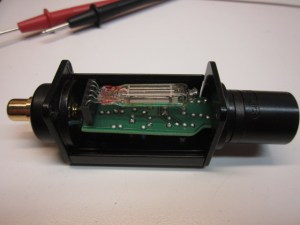 X-V tube kit microphone assembled