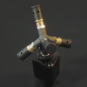 X-Y amplifier with 3D surround head and capsules