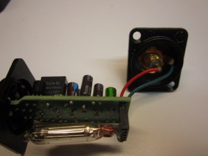 X-V with input connector